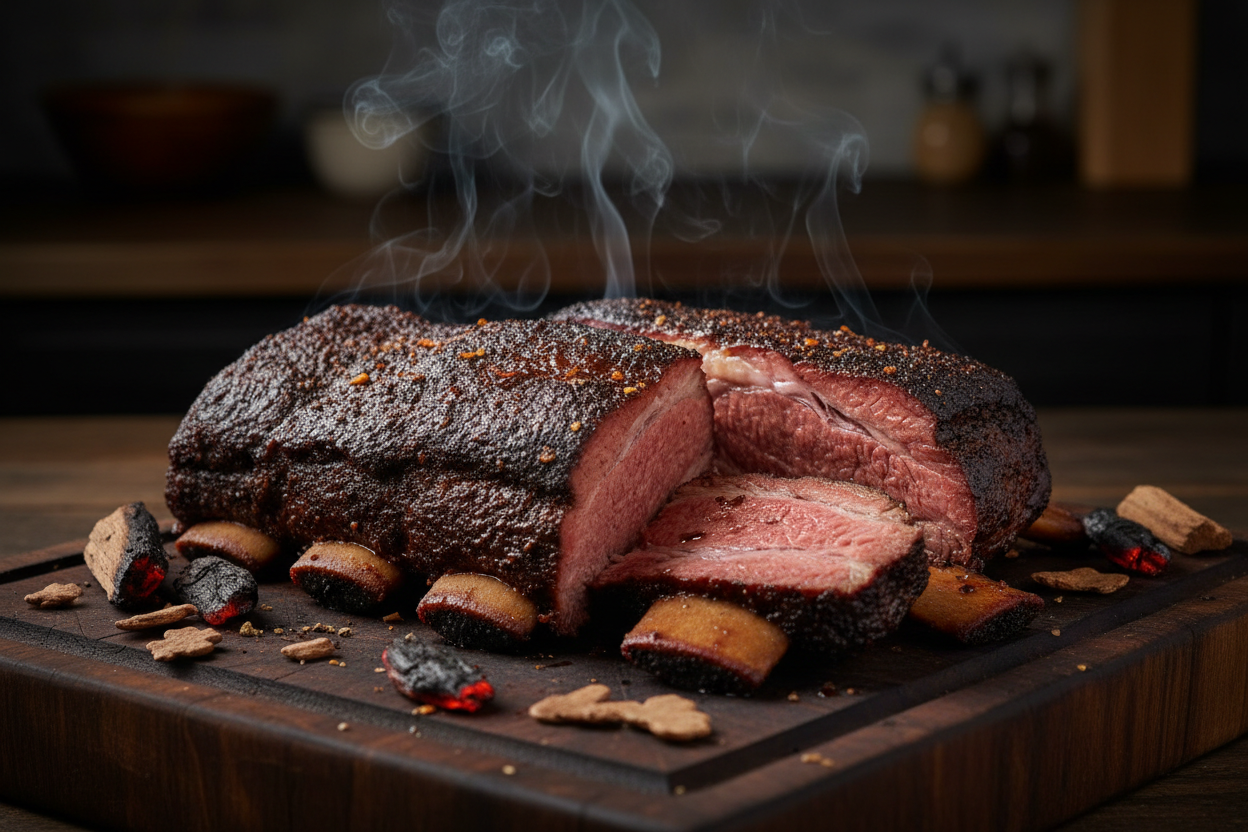 Smoked Short Ribs Oak flavor